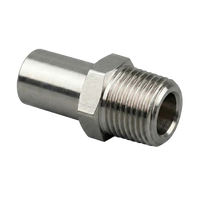 1/2" Tube Stub X 1/2" MNPT Adapter