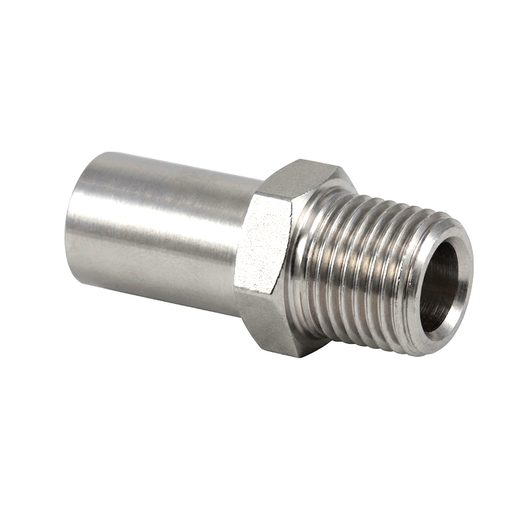 1/2" Tube Stub x 3/8" MNPT Adapter