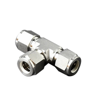 1/2" Union Tee | Compression x Compression x Compression | 1/2" x 1/2" x 1/2"