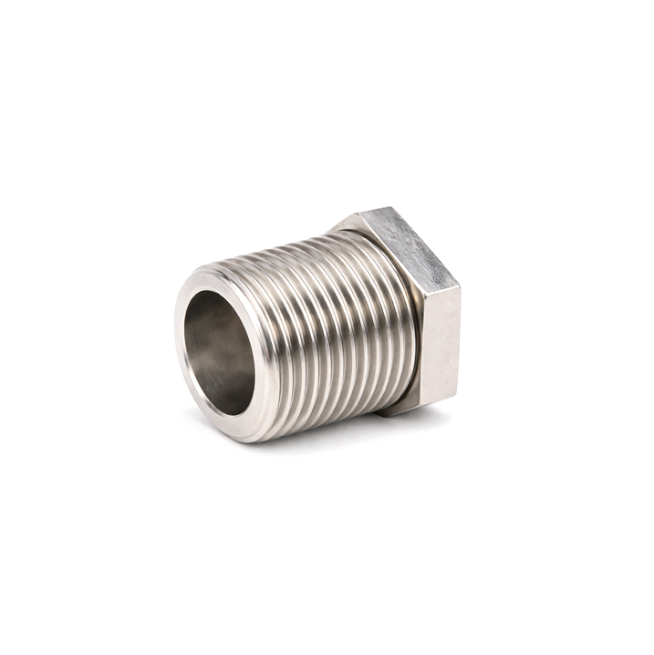 Xtractor Depot - 1 MNPT X 1 4 FNPT SS 304 Low Pressure Bushing Adapter Pipe Fitting
