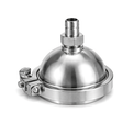 Xtractor Depot - 1.5 Hemispherical End Cap With 3 4 Compression