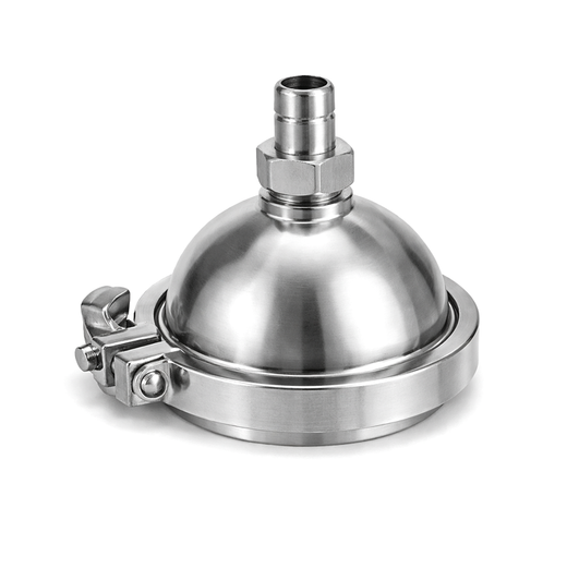 1.5" Hemispherical End Cap with 3/4" Compression