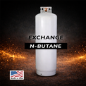 120 lb butane solvent tank exchange for industrial extraction systems high purity hydrocarbon supply