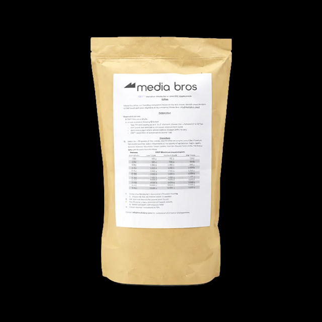 Media Bros. CRY Granular Remediation Powder for Hydrocarbon Extraction