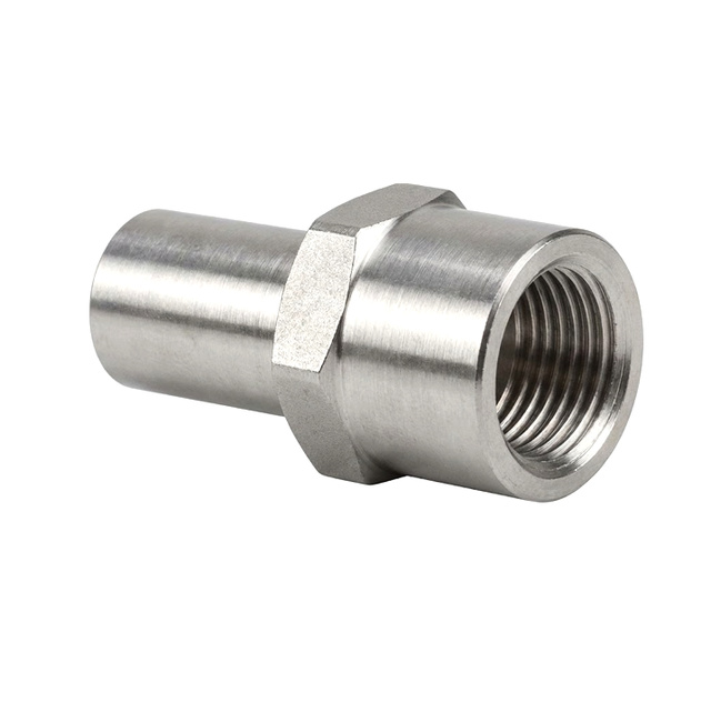 Xtractor Depot - 3 8 Tube Stub X 1 2 FNPT Adapter