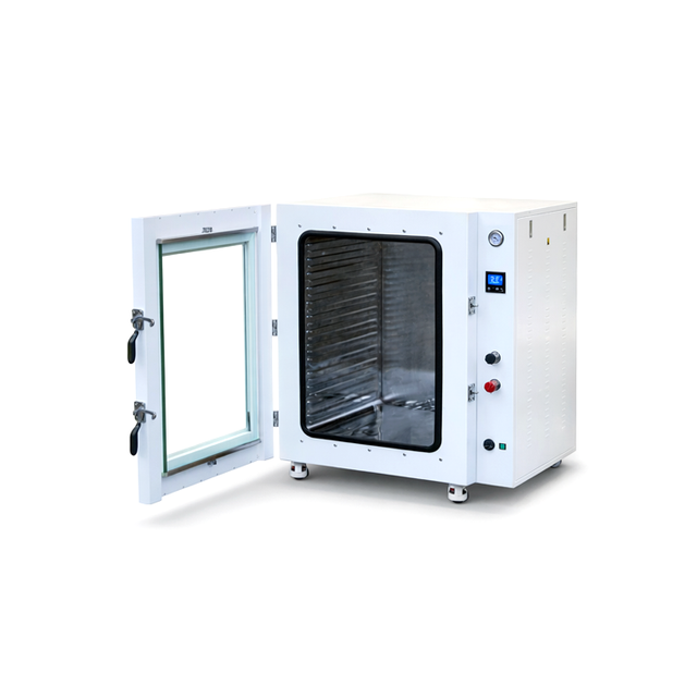 Xtractor Depot - 316L SST Grade Chamber 250C 26 Shelf Max 16 CF 5 Sided Heating Vacuum Oven 220V ETL Render