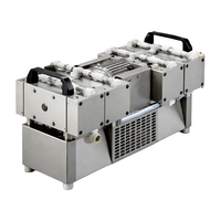 Welch 2163 6.1 Cfm Full Chemical-Resistant 8-Head Diaphragm Pump