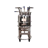 156lb ASME Non-Jacketed Solvent Tank | V1 | Assembled