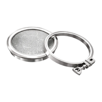 Tri-Clamp Filter Plate Plus Ring Combo | -112°F to 200°F | 250 PSI | 6" | V2