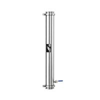 6" x 48" Dry Ice Sleeve Column | Scoop Feature
