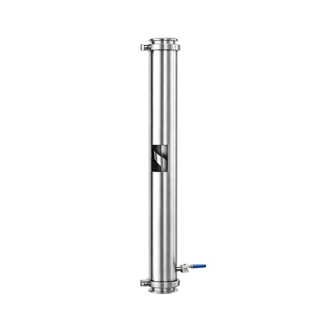 6" x 48" Dry Ice Sleeve Column | Scoop Feature