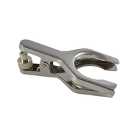 Stainless Steel Pinch Clamp with Lock Nut