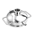 Xtractor Depot - 6 X 6 Jacketed Platter W 2 Spouts Handles