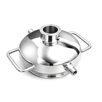 Xtractor Depot - 6 X 6 Jacketed Platter W 2 Spouts Handles
