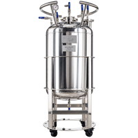 624lb ASME Non-Jacketed Solvent Tank | V1 | Assembled