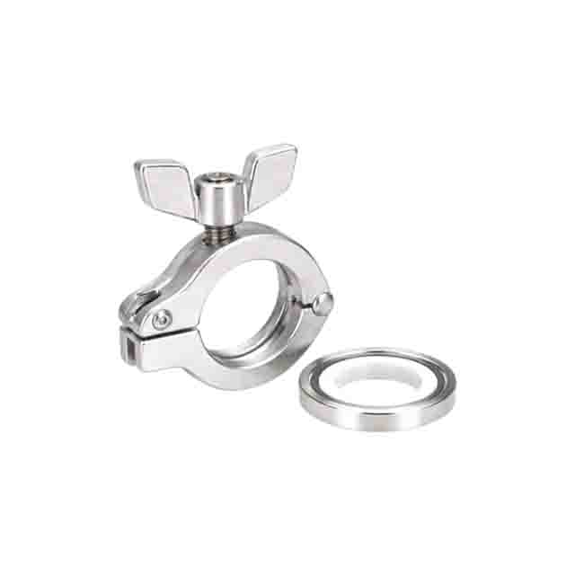 KF/NW16 Aluminum Wing Nut Flange Quick Clamp & Centering Ring