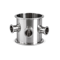 Xtractor Depot - 8 X 6 Inline Spool W 3 1.5 Tri Clamp Ports