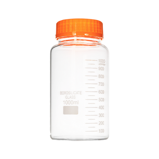 1L GL80 Borosilicate Media Bottle Individual