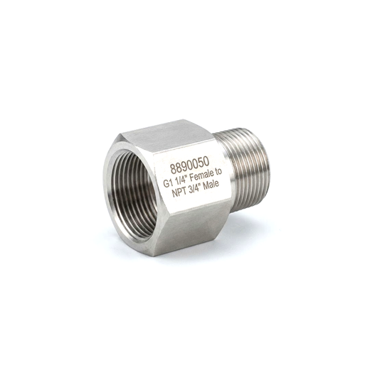 Adapter 8890050 G1 1/4″ Female to NPT 3/4″ Male