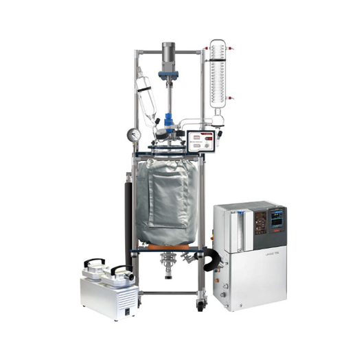 Ai 50L Single Glass Reactor Decarboxylation Package w/ Chiller