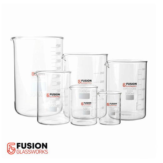 Borosilicate Graduated Glass Beaker with Spout