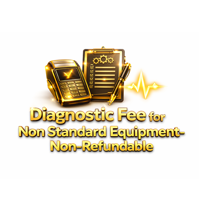 Xtractor Depot - Diagnostic Fee For Non Standard Equipment Non Refundable
