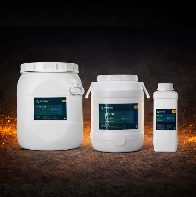 Element Silica Gel 60 chromatography grade adsorption media for laboratory filtration and purification applications