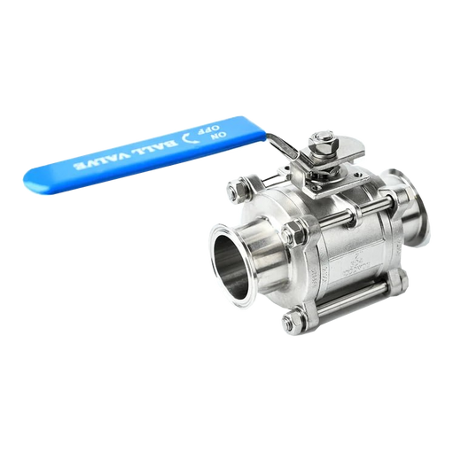 Encapsulated Tri-Clamp Ball Valves SS316L