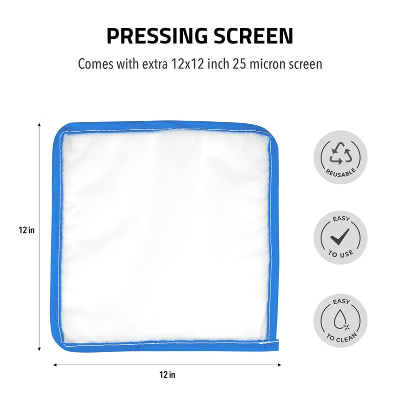 Gutenberg's Bubble Bag Kit | 25µm-73µm-120µm-220µm | 32-Gallon | Set of 4