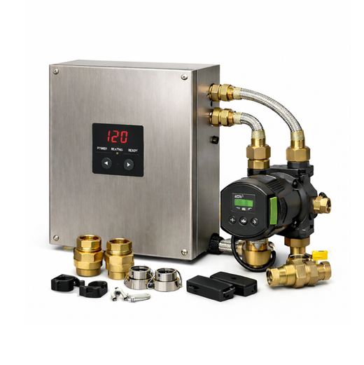 HX 12kW 208V 3-Phase Tankless Heater & Pump Kit for TITAN X Series