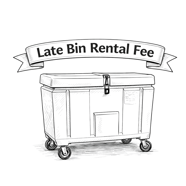 Xtractor Depot - Late Bin Rental Fee
