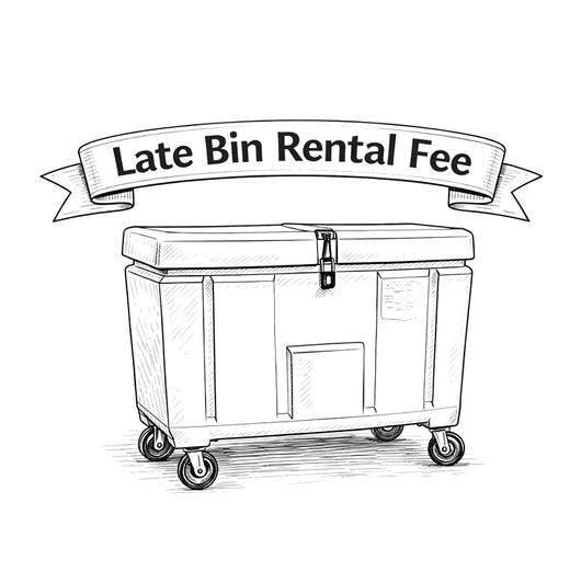 Late Bin Rental Fee