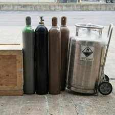 Liquid Nitrogen Dewar Deposit