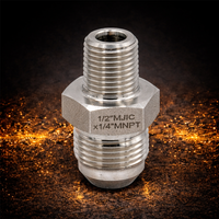 MJIC X MNPT | Stainless Steel 316 Fittings | Various Sizes MJIC X MNPT | Stainless Steel 316 Fittings | Various Sizes
