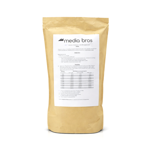 Media Bros CRY Granular remediation media for high-flow color remediation and pigment removal in hydrocarbon extraction