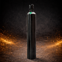 Nitrogen tank refill service T-type cylinder for industrial extraction systems and laboratory gas supply