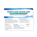 Xtractor Depot - Propylene Glycol USP With Inhibitor USP Food Grade Label
