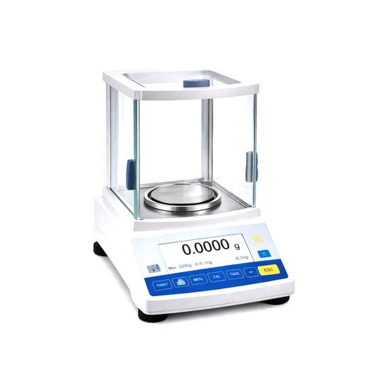 Radwag 220g Capacity 0.1mg Readability ø4" Analytical Balance