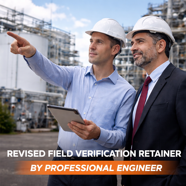 Xtractor Depot - Revised Field Verification Retainer By Professional Engineer