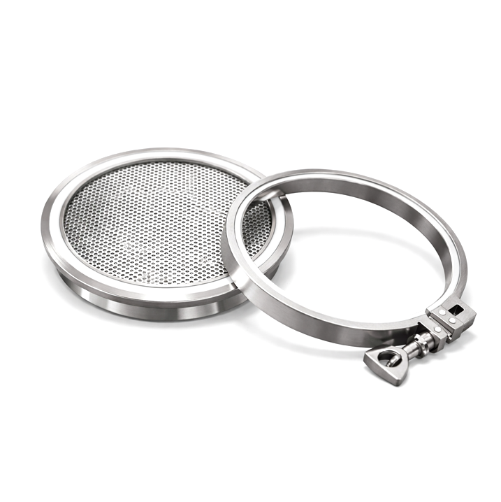 Xtractor Depot - Tri Clamp Filter Plate Plus Ring Combo 112 F To 200 F 250 PSI 6 V2