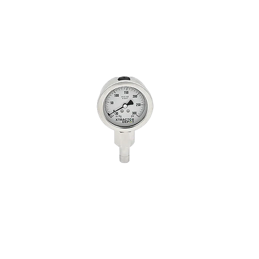 XD 1/2" Tube Stub Pressure Gauge | -30 to 300 | Glycerin