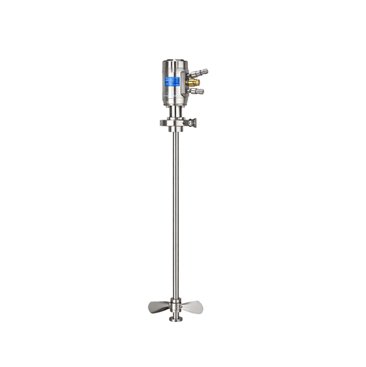 XD S.S. Pneumatic Overhead Stirrer Kit | 3" Tri-Clamp Base | 5" D Propeller | 1" OD 33" L Rod | -112°F to 200°F | 250 PSI | Vacuum | 312LB