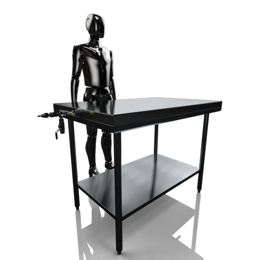 S.S. Cooling Table | Assembled