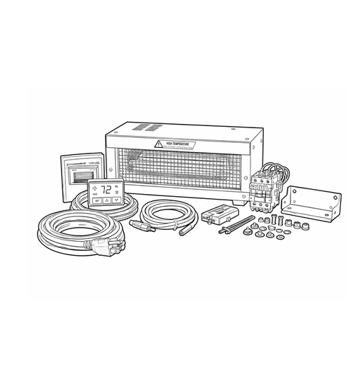 XENO 4kW 220V 1-Phase Heater Kit for Catalyst & CLX Series