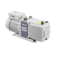 Two Stage, Electrical, 1.2 HP, Oil-Sealed Rotary Vane Vacuum Pump, 208-230v w/ Cord Atlas Copco