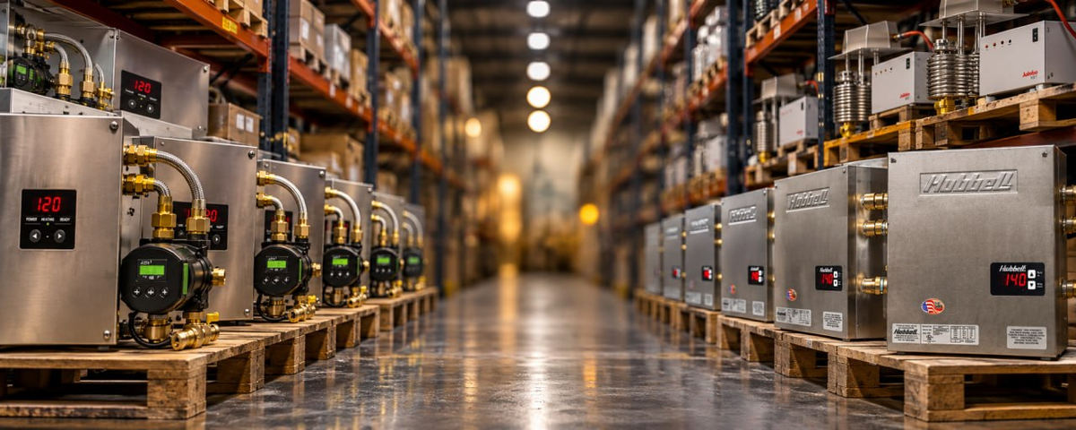 Commercial Heaters collection header artwork