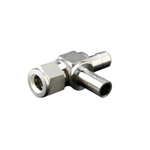 1/2" Dual Stub Tee | Compression x Tube Stub x Tube Stub | 1/2" x 1/2" x 1/2"