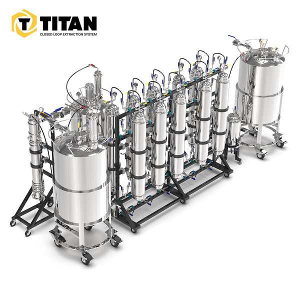 Titan X Series 100lb Closed Loop Extraction System T100X-DDD-B