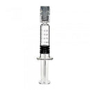 1mL Glass Syringe Applicator Luer Lock w/ Measurements - Xtractor Depot