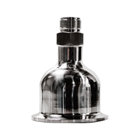 2" Hemispherical End Cap with 1/2" Compression